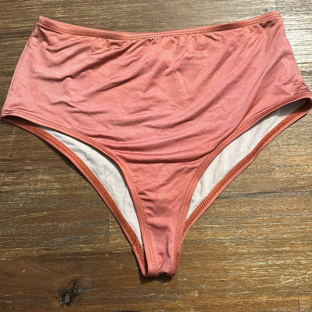 High waisted swimsuit bottom
